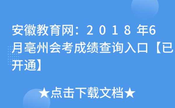 2022安徽省会考成绩查询？安徽亳州地生会考成绩怎么查询？