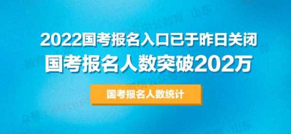 国考报考人数突破250万？2023国考报名人数？