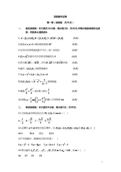 2021年三校生高考卷子（2021年职高高考生有多少？）