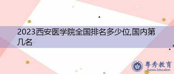 中国医学类大学排名，西安医学类大学排名？