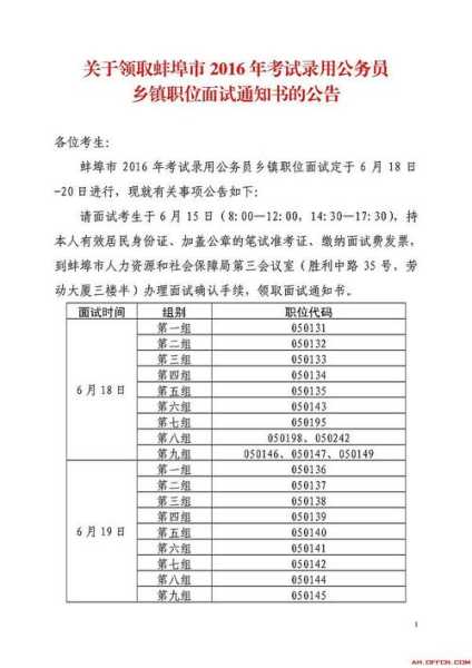 安徽省滁州人事考试网，滁州市公务员考试今年什么时间上班？
