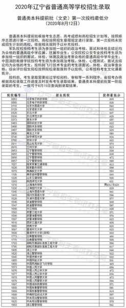 2023本科普通一批投档线出炉（2023本科普通一批投档线出炉辽宁）