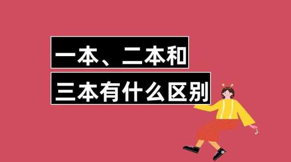 一本二本三本 简单说明一本二本三本的区别？