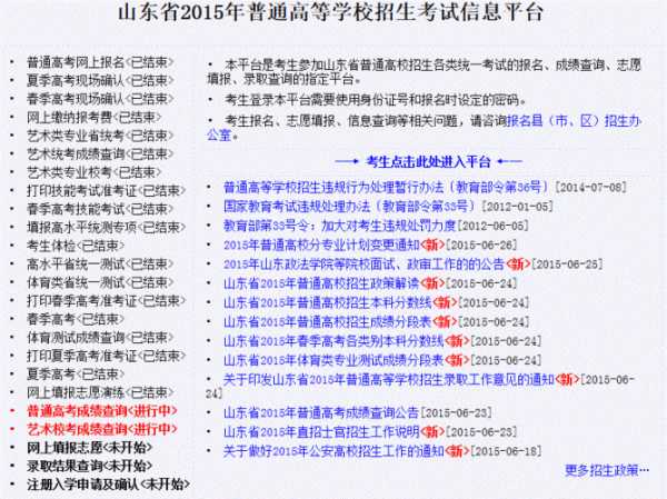 山东招生考试院网站，山东省高考电子档案查询入口？