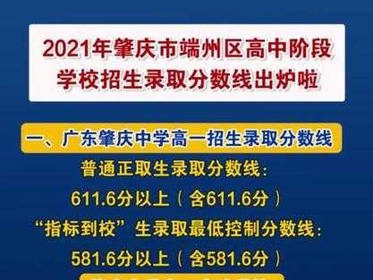 2021端州区升中分数线（端州中学高考成绩）